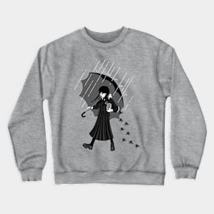 Spooky girl Crewneck Sweatshirt